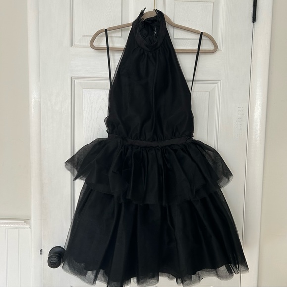 Anthropologie Hutch Tulle Halter Mini Dress - Picture 4 of 13